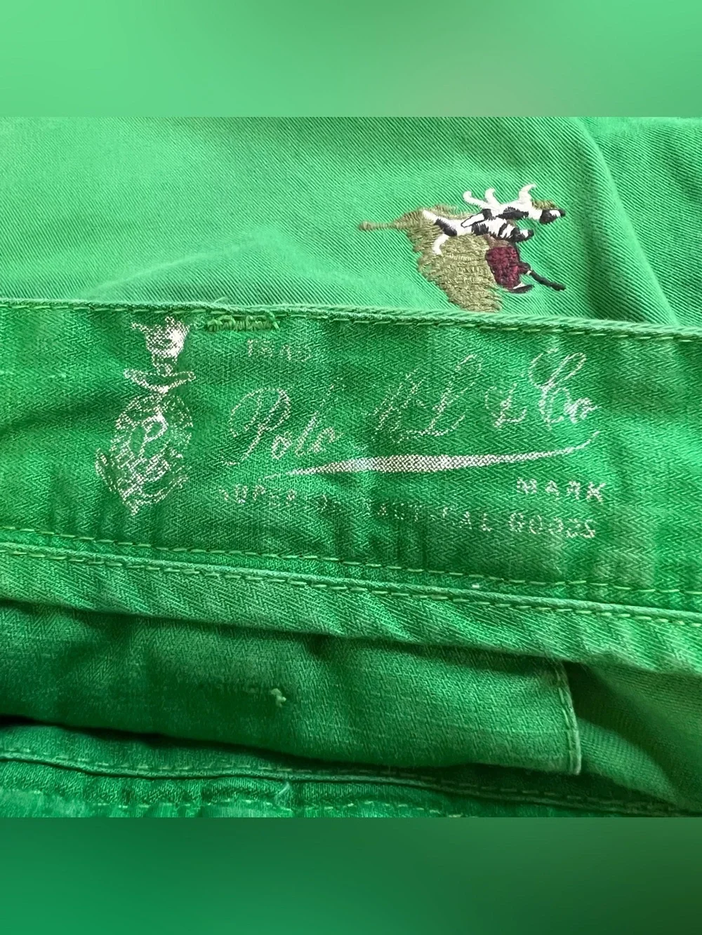 Polo Ralph Lauren Country Huntsman Shorts Mens 32/34 Green